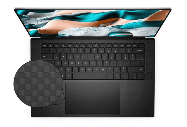 DELL XPS 9500 view 2