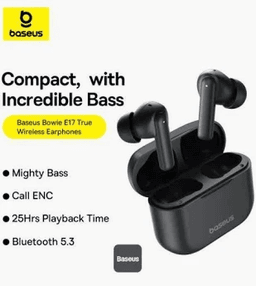 Baseus Bowie E17 True Wireless Bluetooth Earphones. - view 1