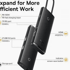 Baseus Lite Series 6-Port Type-C Hub Docking Station - view 1