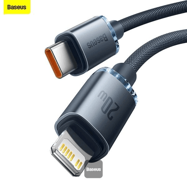Baseus Ultra Fast Charging Cable USB-C to iP 20W 1m.